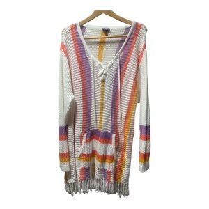 Torrid Summer Sweater Cover Up Fringe
